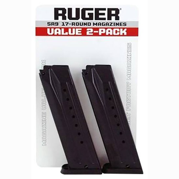 RUG MAG SR9/SR9C 9MM 17RD 2PK - Taurus Savings